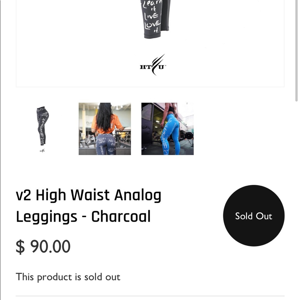 HTFU leggings